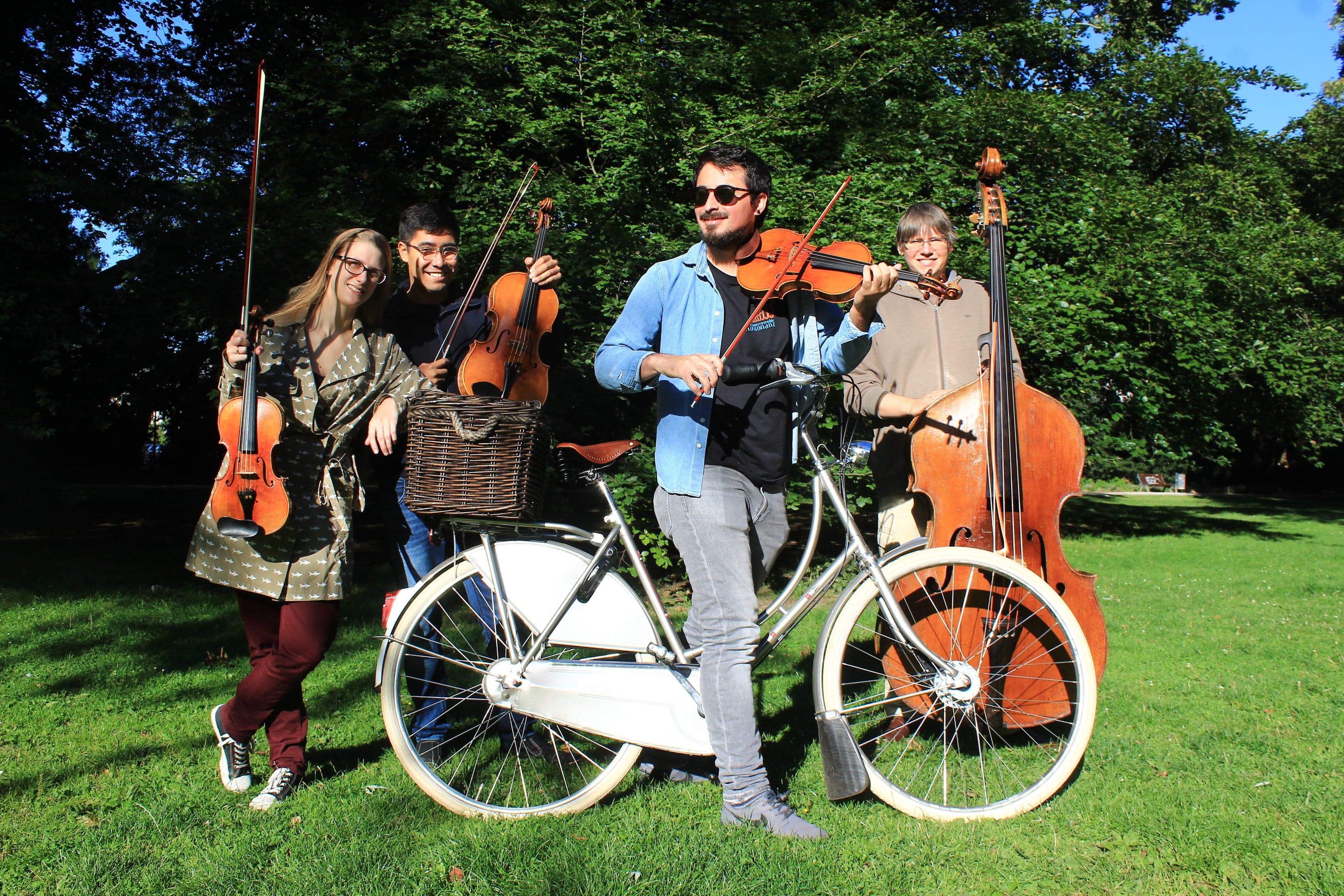 Musik im Grünen - Radtour mit Live-Musik (Tour 1: 14-16 km/h)